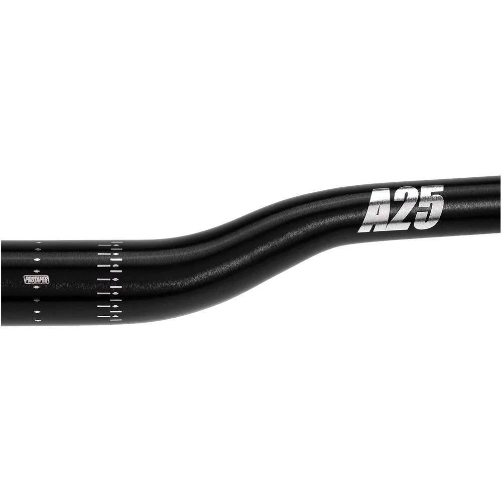 Kierownica ProTaper A25 (31,8 mm) chrom-czarna