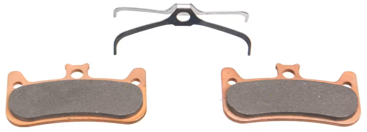 Spiekane, metaliczne klocki hamulcowe kompatybilne z hamulcami Formula E-Moto Brake